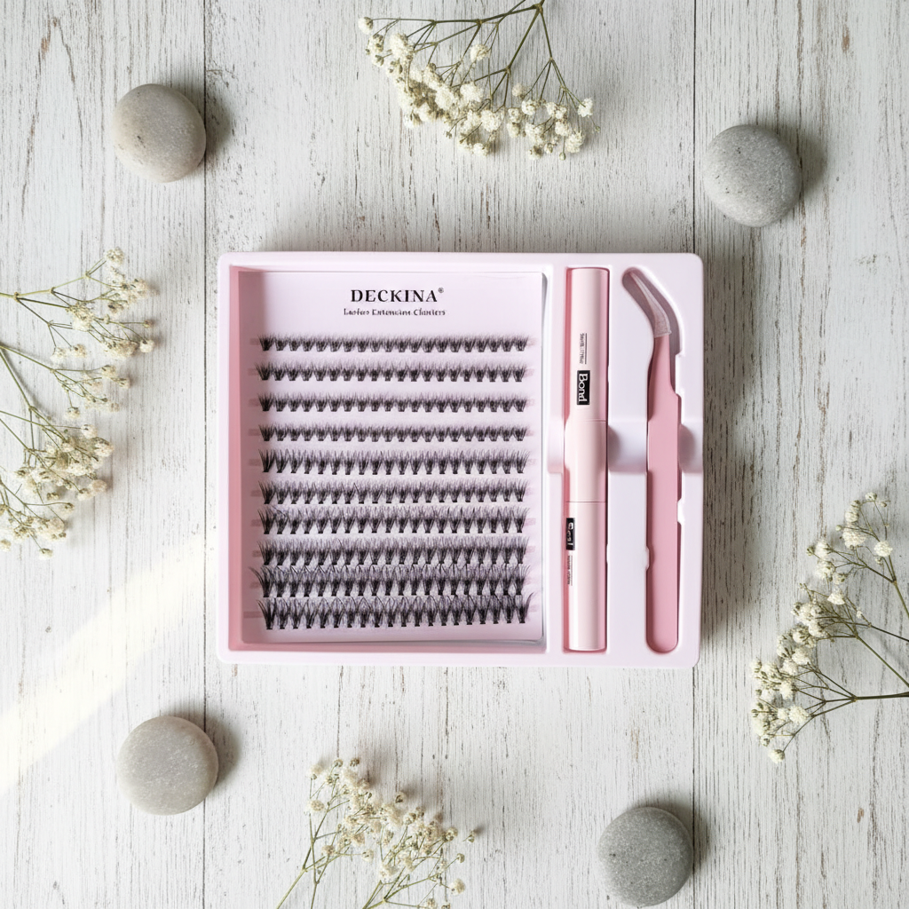 DECKINA DIY Cluster Eyelash Extension Kit Easy Beauty Nepal