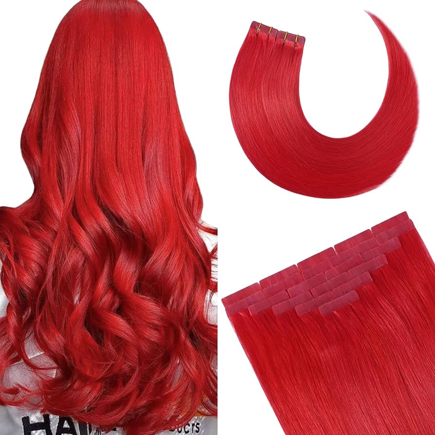 100% Real Human Tape In Hair Extensions Mask Queen Nepal