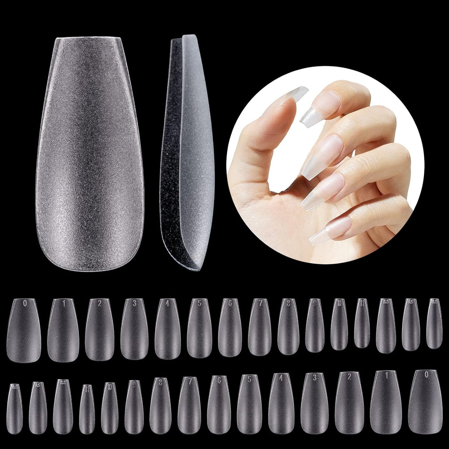 MQ Tips Nail For Gel Nails Extension Mask Queen Nepal