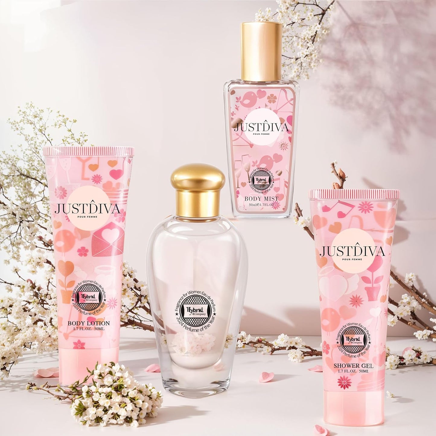 V.V Love 4Pcs Self Care Gift Set 4*50ml Easy Beauty Nepal