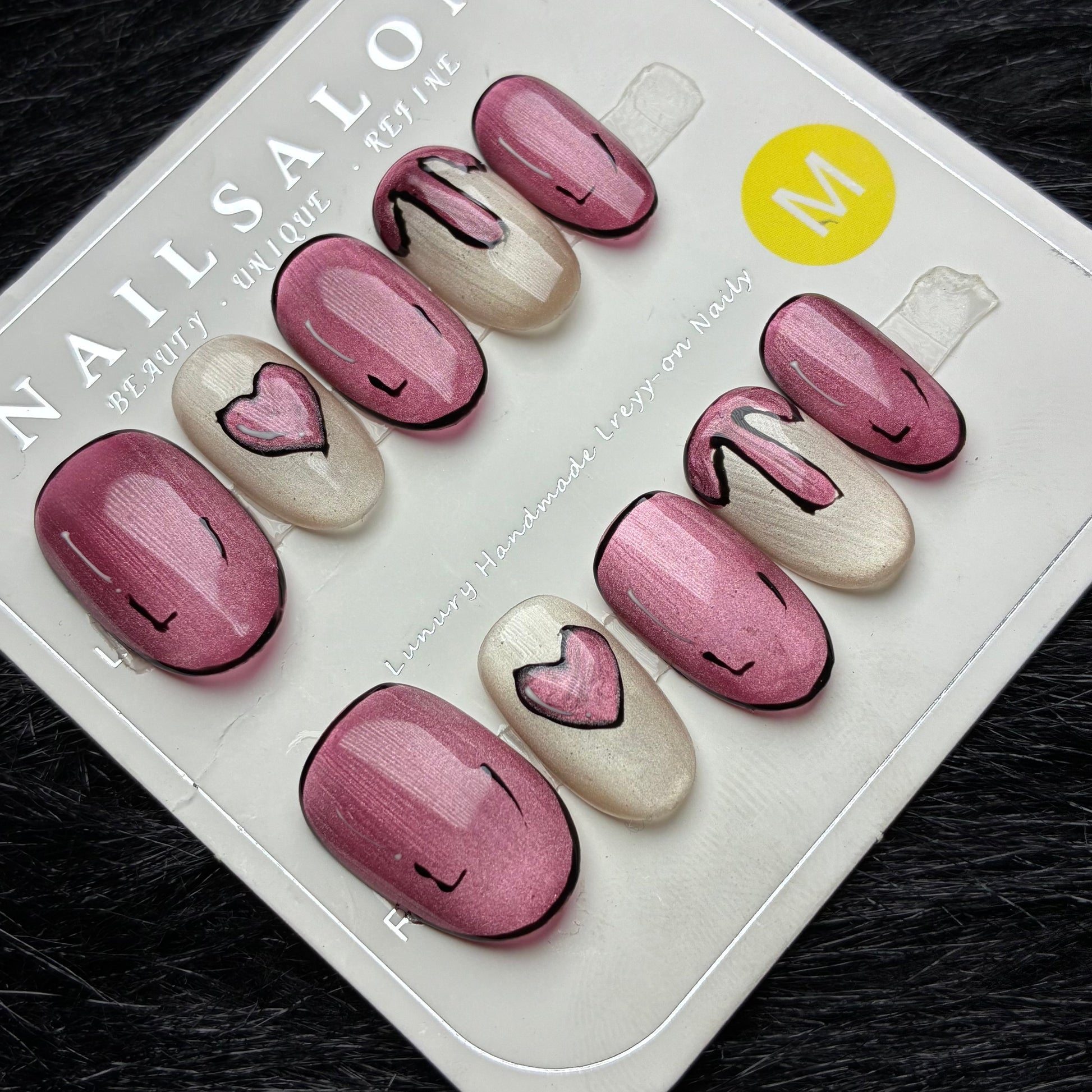 Press On Nails 10Pcs Code-Number (2000+) Easy Beauty Nepal