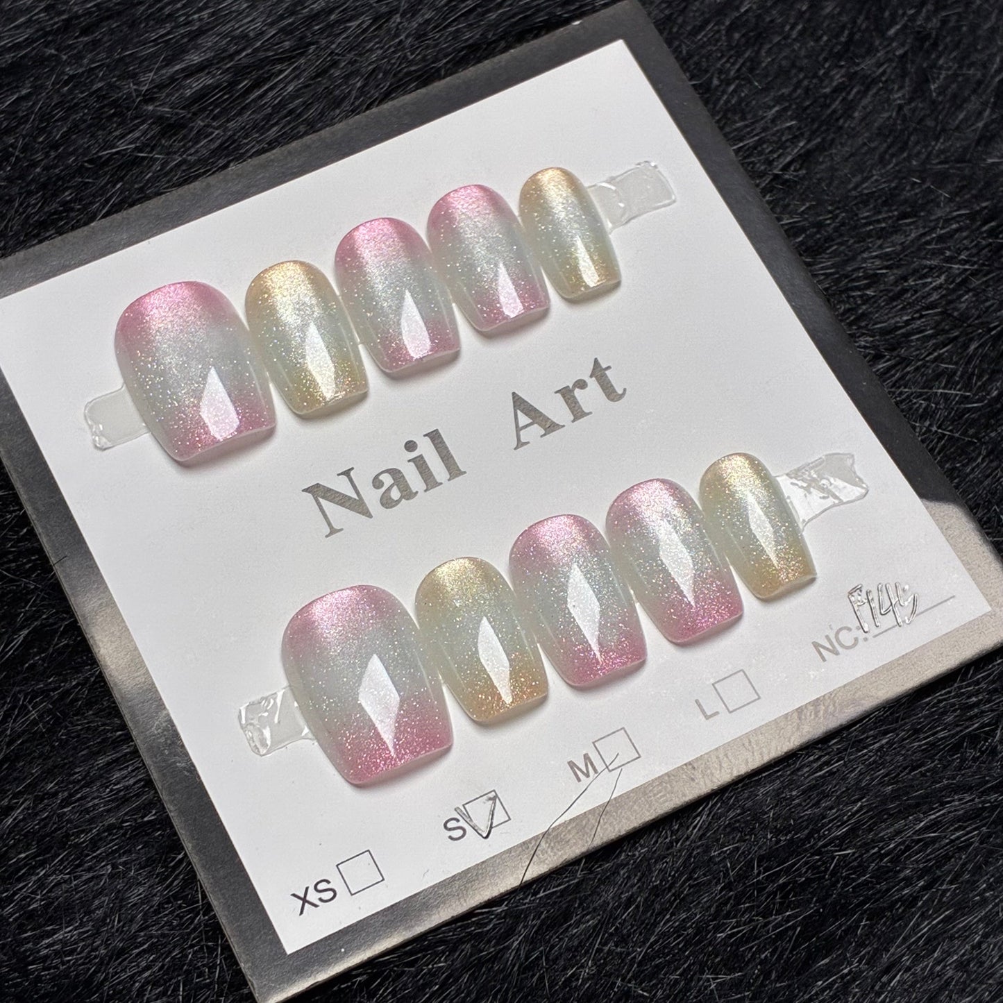 Press On Nails 10Pcs Code-F (100+) Easy Beauty Nepal