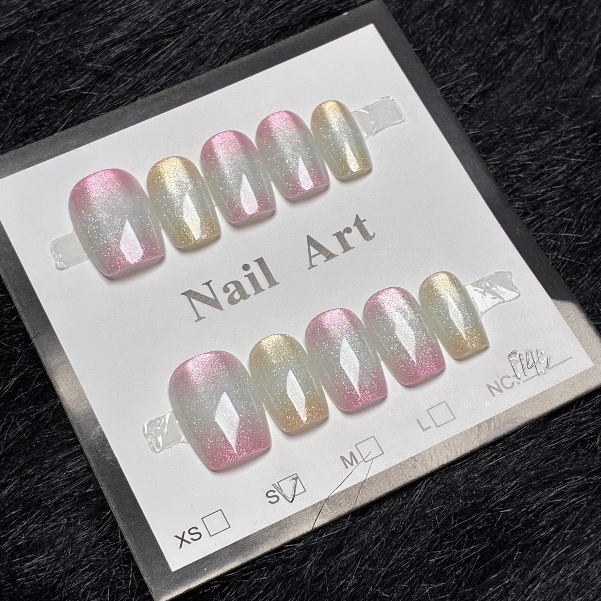 Press On Nails 10Pcs Code-F (100+) Easy Beauty Nepal