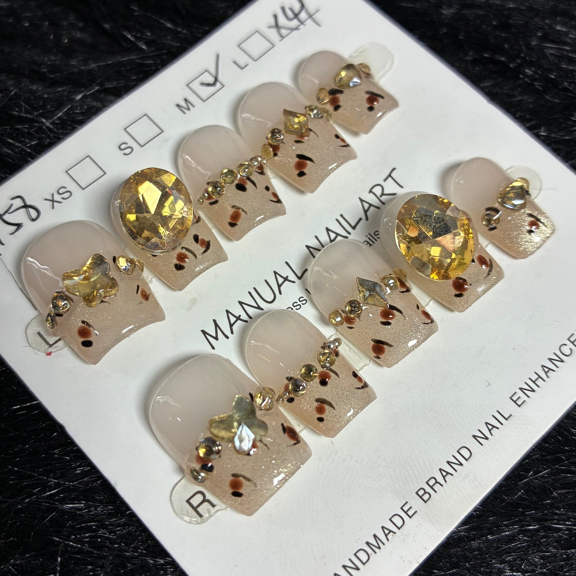 Press On Nails 10Pcs Code-S Easy Beauty Nepal