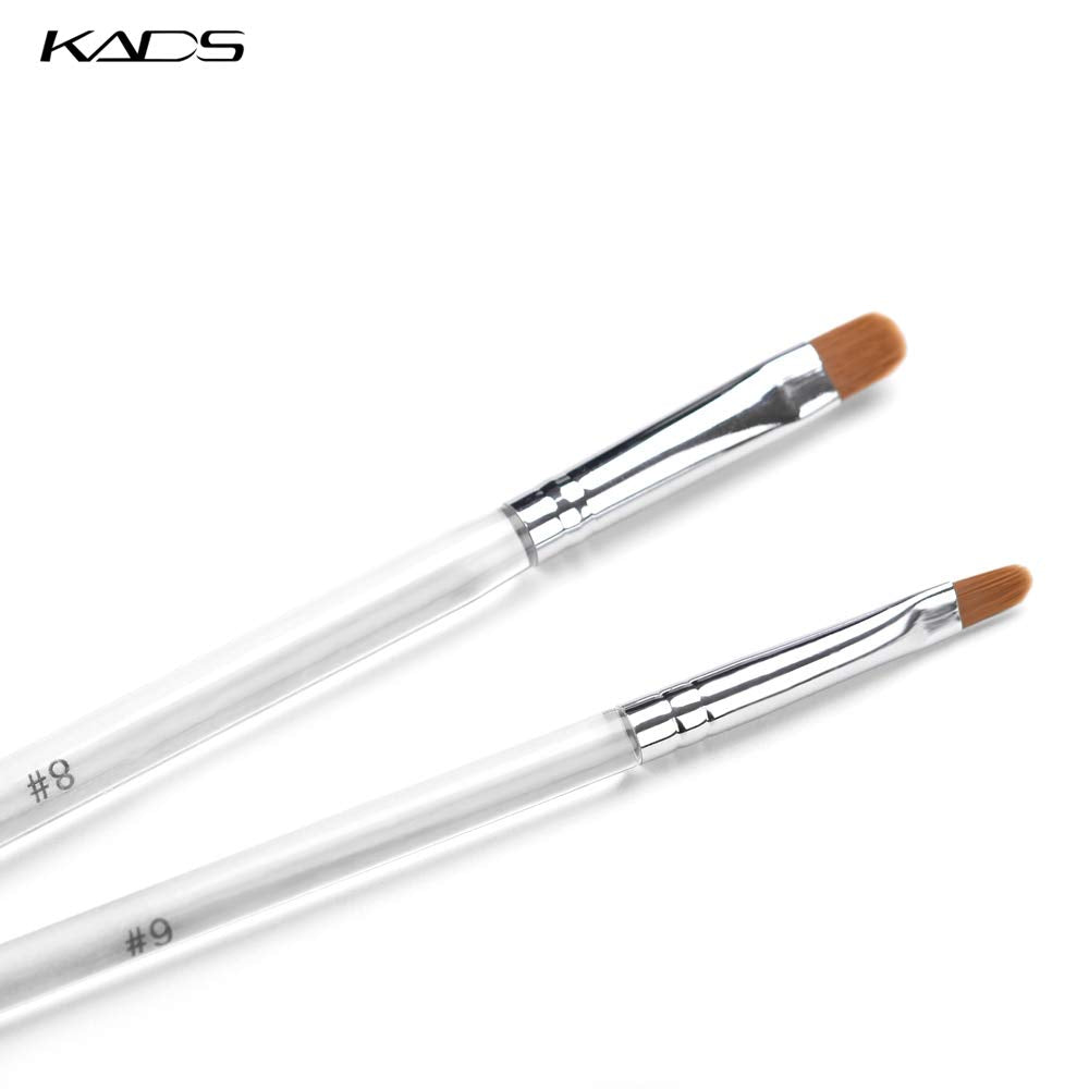 KADS Acrylic UV Gel Nail False Tips Brush Pen Tool Nail Art Pen Brush Painting Drawing Brush (8#) Mask Queen Nepal