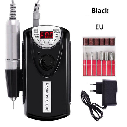 101 Portable Nail Drill Machine Rechargeable Electric Nail Drill For Nail Mask Queen Nepal