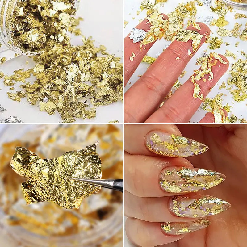 Nail Art Steel Ball & Shell Mask Queen Nepal