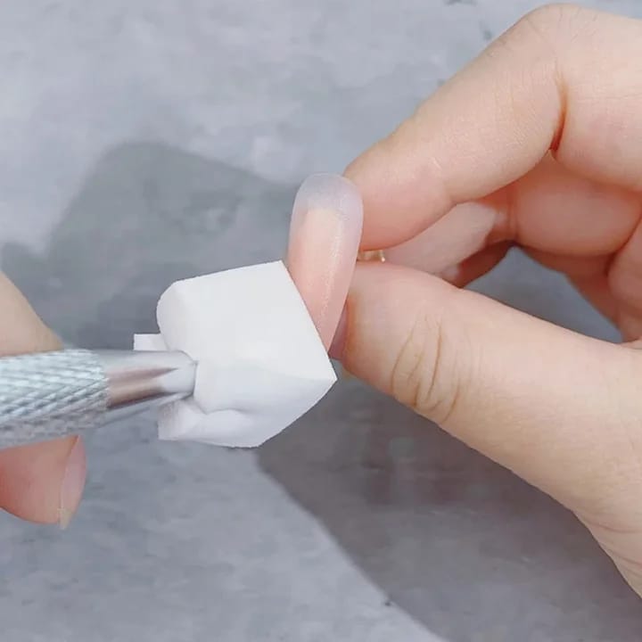 Ombre Art Mini Sponge and Grip For Nail (1 pack） Mask Queen Nepal