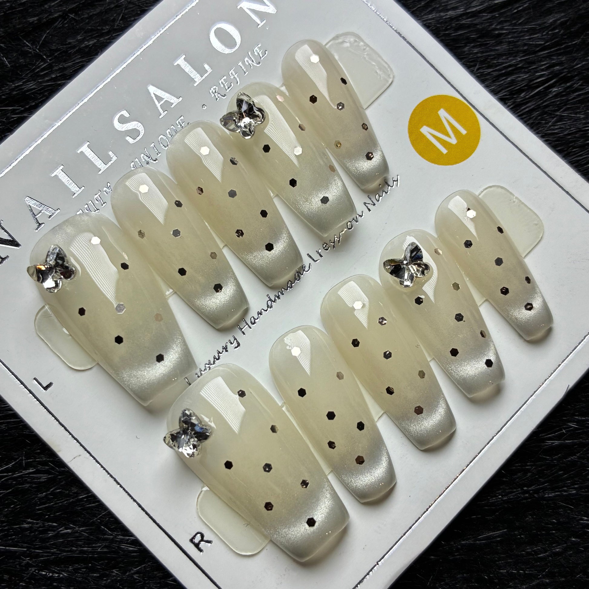 Press On Nails 10Pcs Code-Number (1000+) Easy Beauty Nepal
