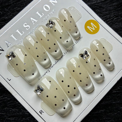 Press On Nails 10Pcs Code-Number (1000+) Easy Beauty Nepal