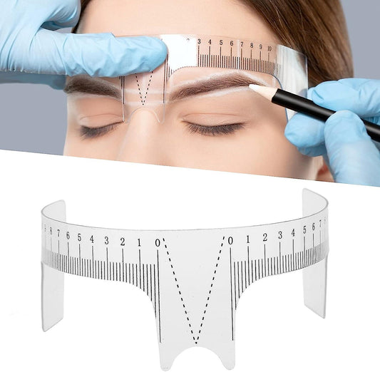 Reusable Eyebrow Mapping Ruler Mask Queen Nepal