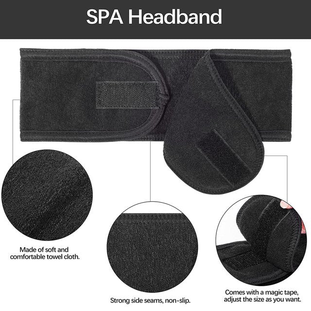 Spa Headband Head Wrap Terry Cloth Mask Queen Nepal