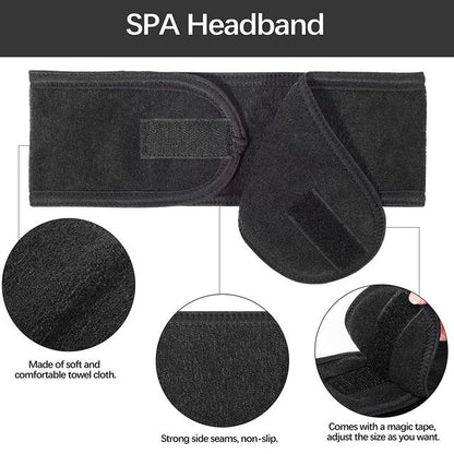 Spa Headband Head Wrap Terry Cloth Mask Queen Nepal