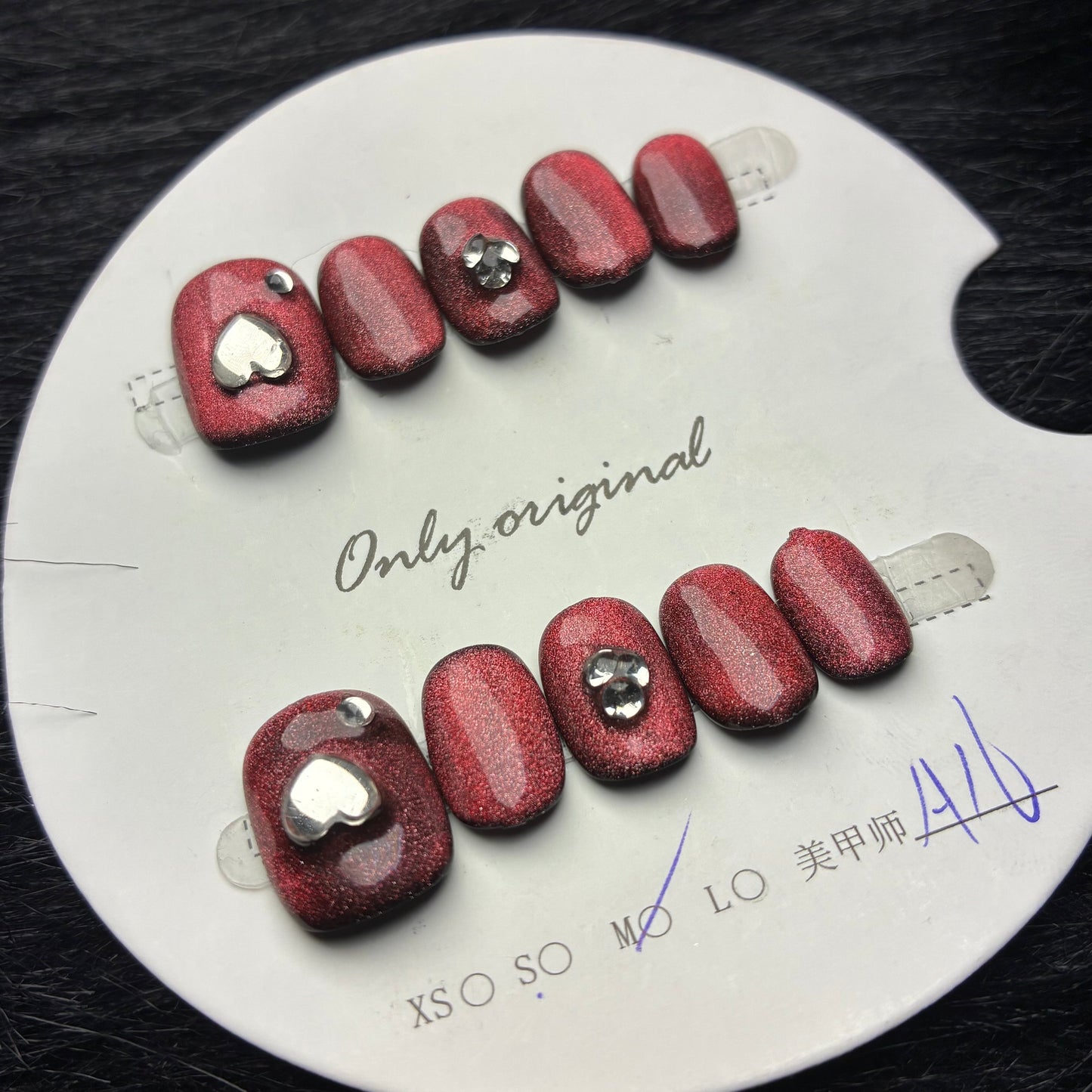 Press On Nails 10Pcs Code-MT Easy Beauty Nepal