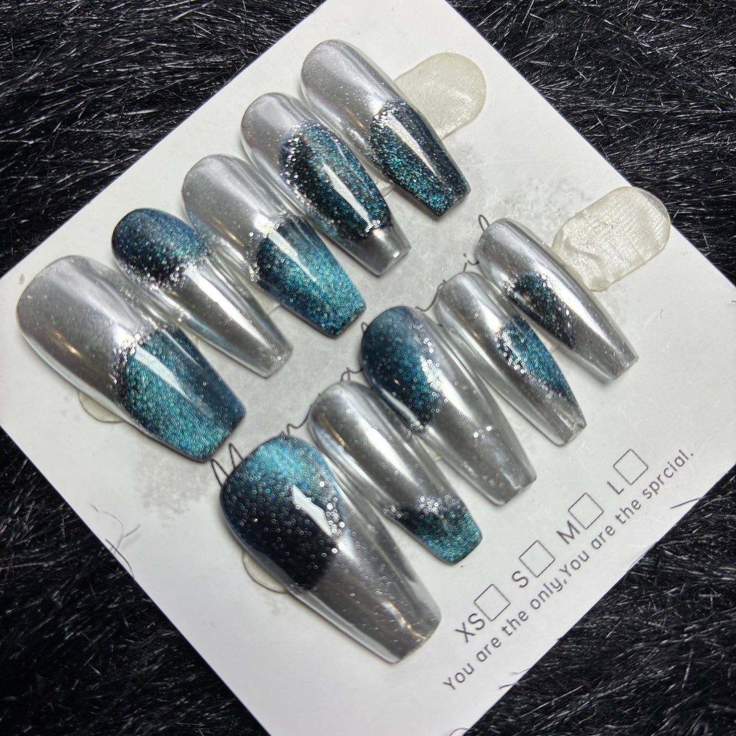 Press On Nails 10Pcs Code-L (090+) Easy Beauty Nepal