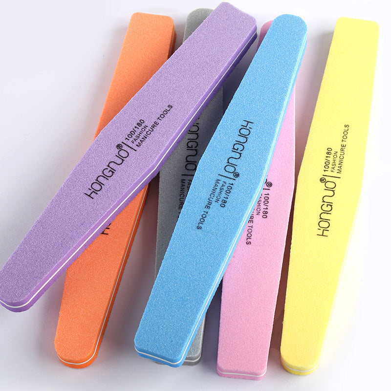 Nail File Double Sided Washable Nail Polishing Strip Nail Accessories Files Manicure Tools Mask Queen Nepal