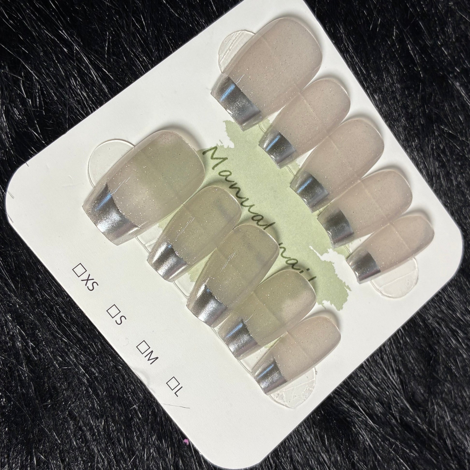 Press On Nails 10Pcs Code-EB Easy Beauty Nepal