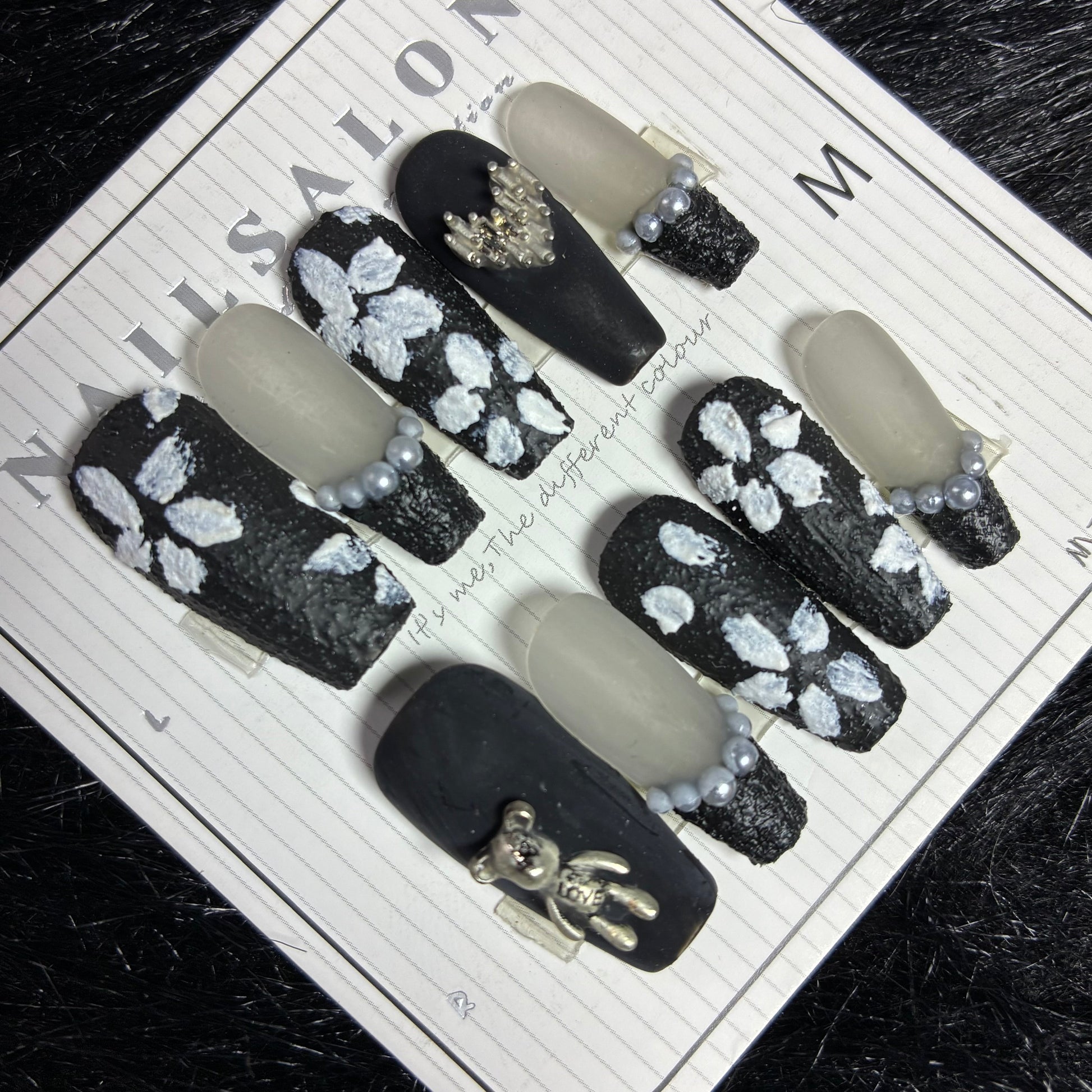 Press On Nails 10Pcs Code-Number (000+) Easy Beauty Nepal