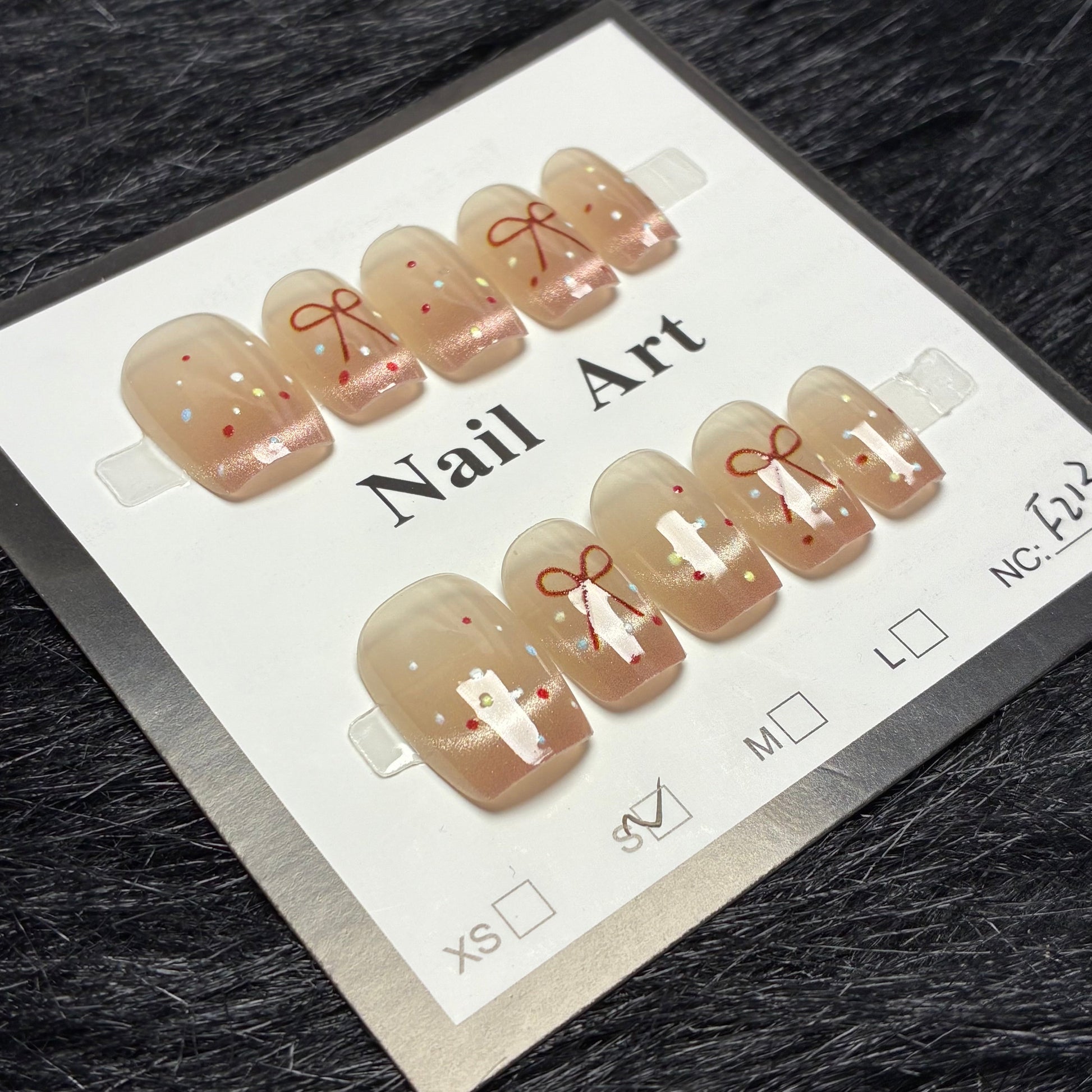 Press On Nails 10Pcs Code-F (100+) Easy Beauty Nepal