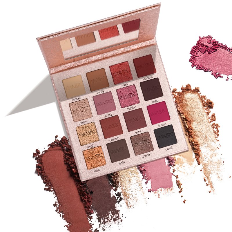 IMAGIC Professional High Pigmented 16 Colors Eyeshadow Palette