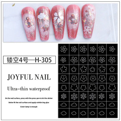 JOYFUL Nail Stickers JO-Code Mask Queen Nepal