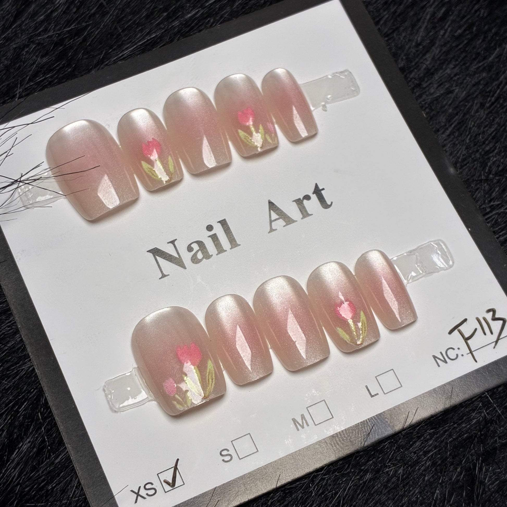 Press On Nails 10Pcs Code-F (100+) Easy Beauty Nepal