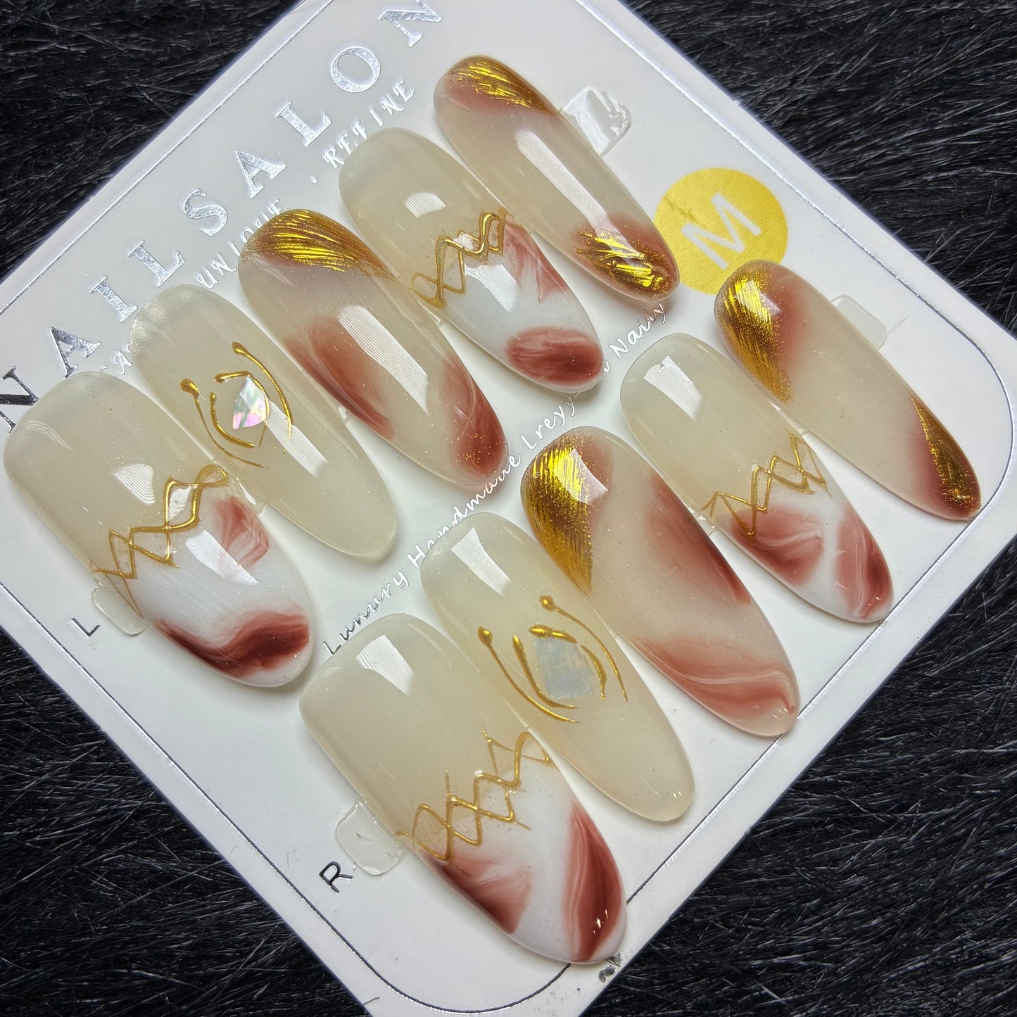 Press On Nails 10Pcs Code-Number (1000+) Easy Beauty Nepal