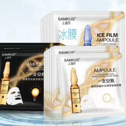 SAMKUS AMPOULE Hyaluronic Moisturizing 10pcs Facial Mask Mask Queen Nepal