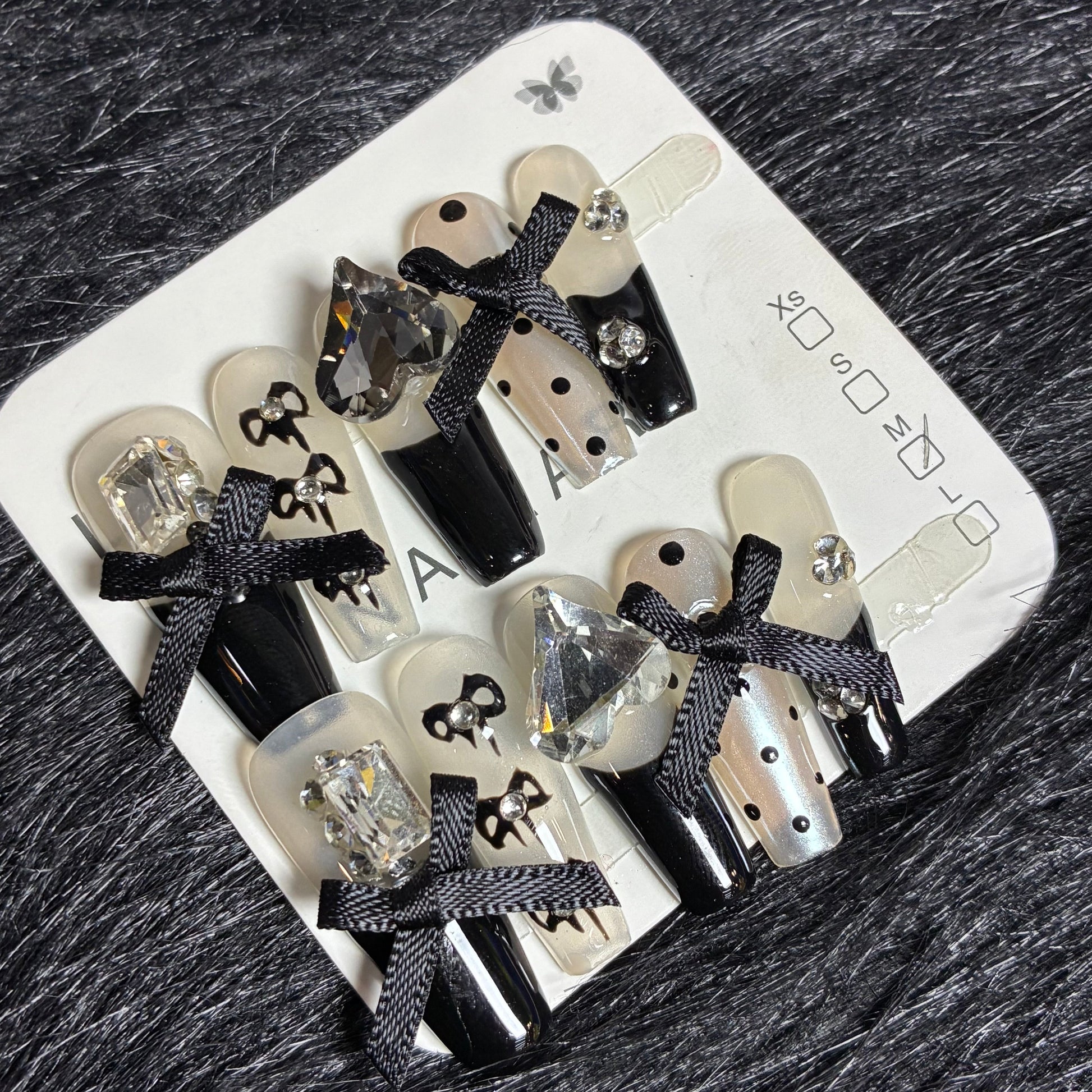 Press On Nails 10Pcs Code-BF (040+) Easy Beauty Nepal
