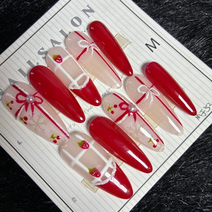 Press On Nails 10Pcs Code-Number (000+) Easy Beauty Nepal
