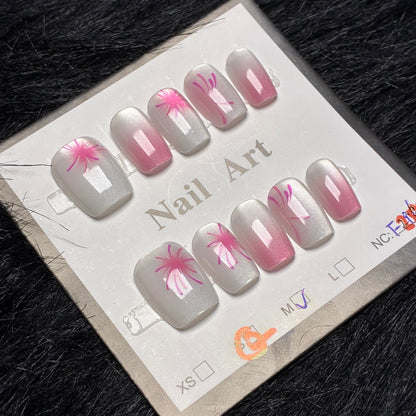Press On Nails 10Pcs Code-F (100+) Easy Beauty Nepal
