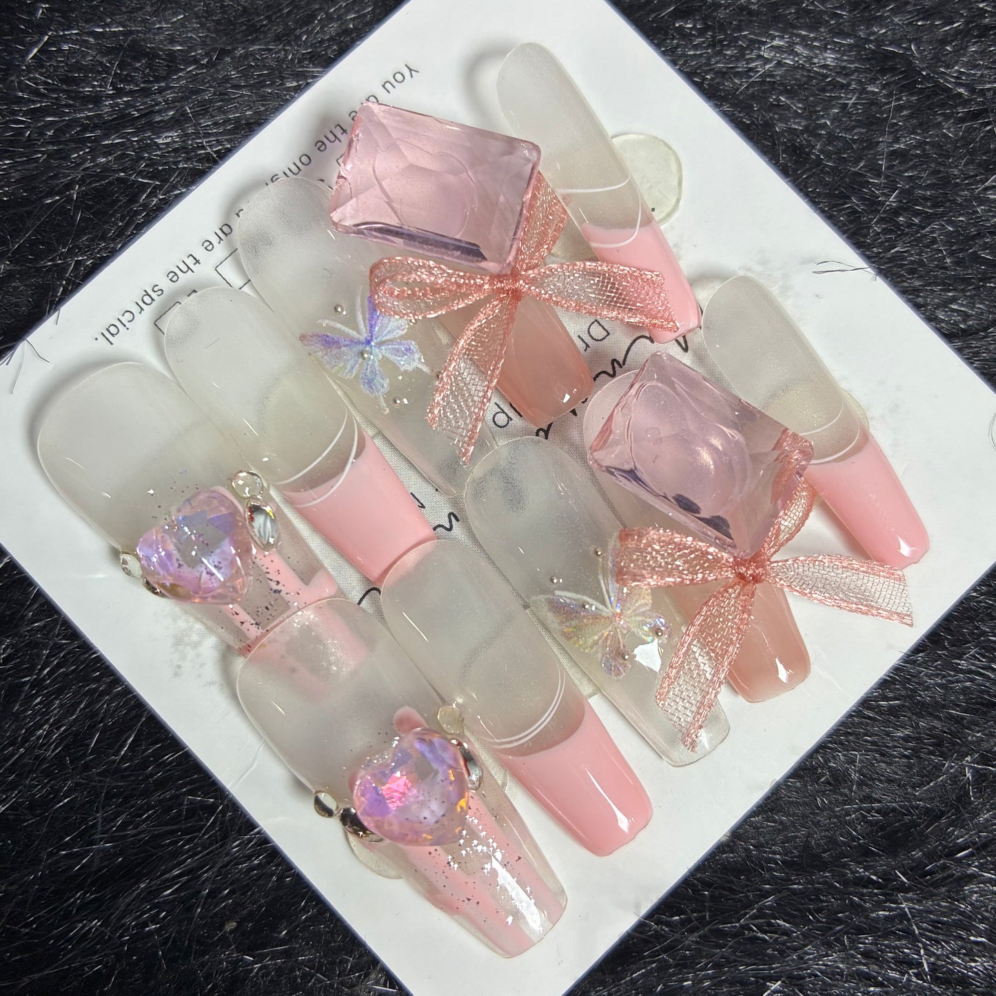 Press On Nails 10Pcs Code-L (030+) Easy Beauty Nepal