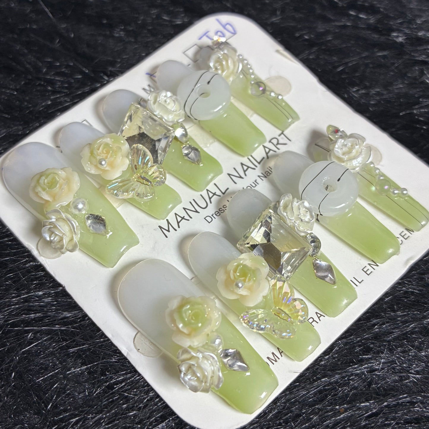 Press On Nails 10Pcs Code-C Easy Beauty Nepal