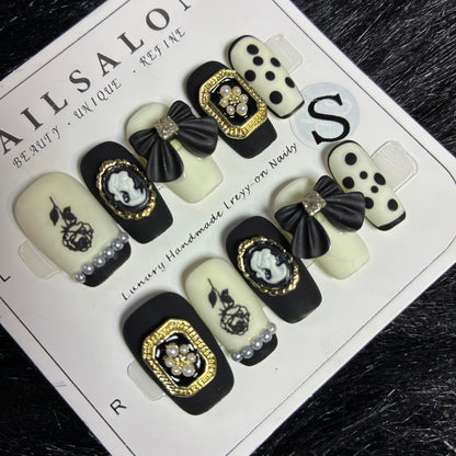 Press On Nails 10Pcs Code-Number (000+) Easy Beauty Nepal