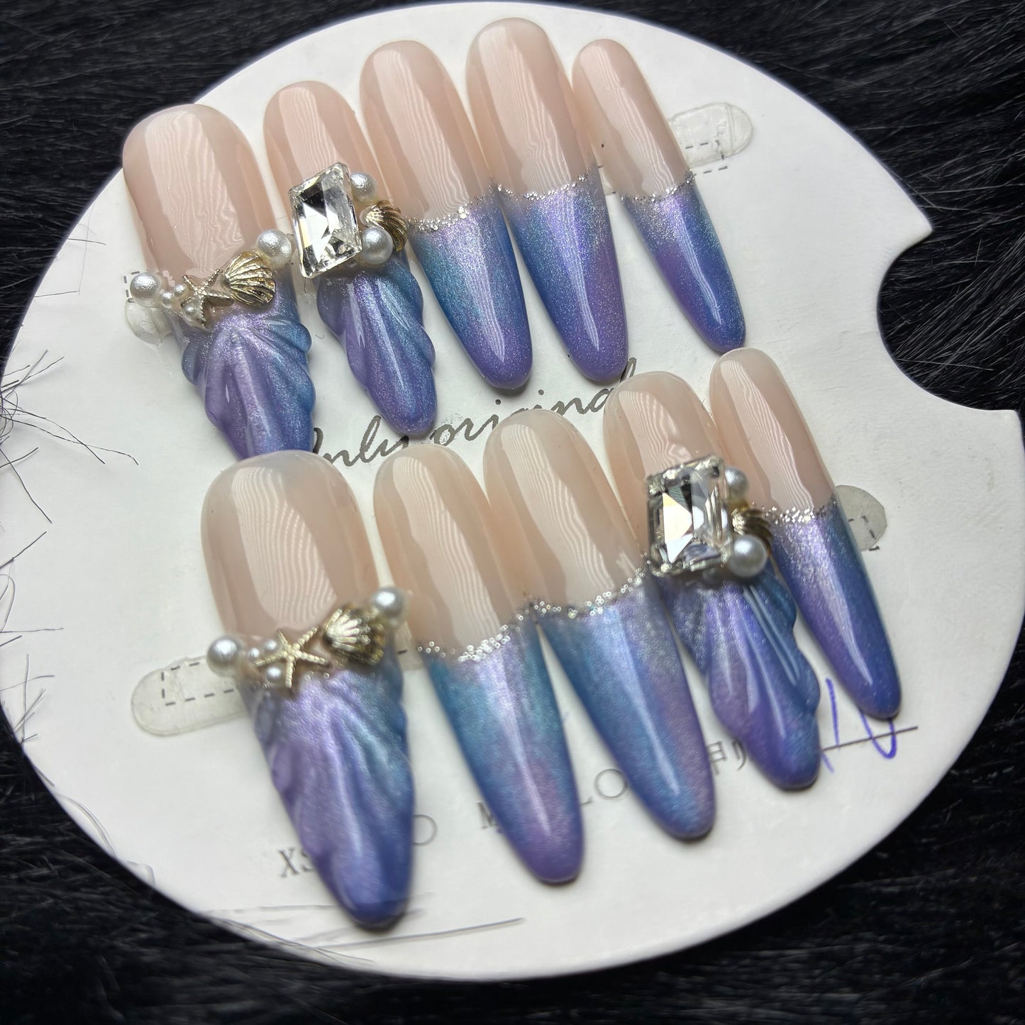 Press On Nails 10Pcs Code-MT Easy Beauty Nepal