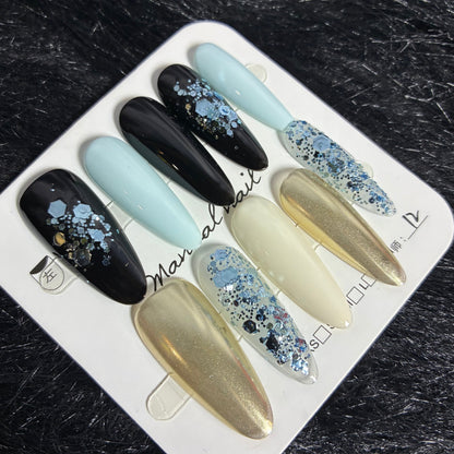 Press On Nails 10Pcs Code-L (000+) Easy Beauty Nepal