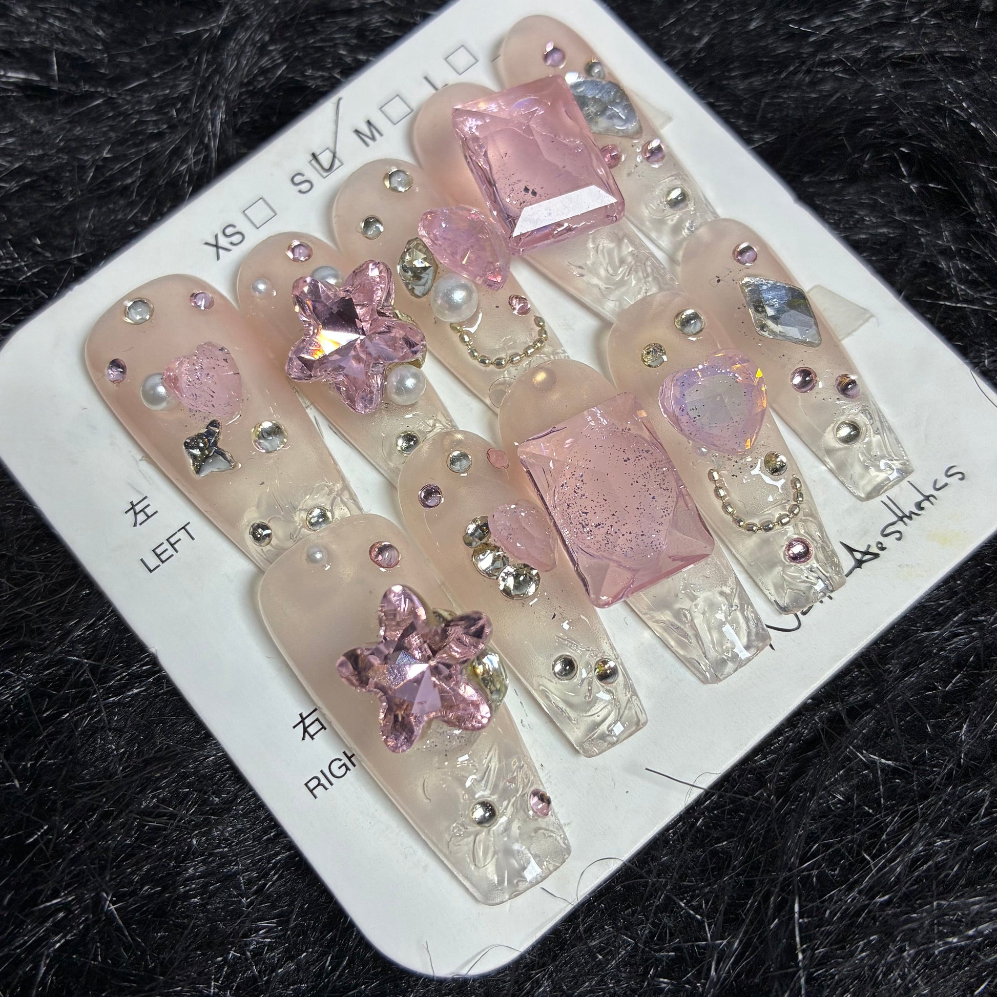Press On Nails 10Pcs Code-BF (020+) Easy Beauty Nepal