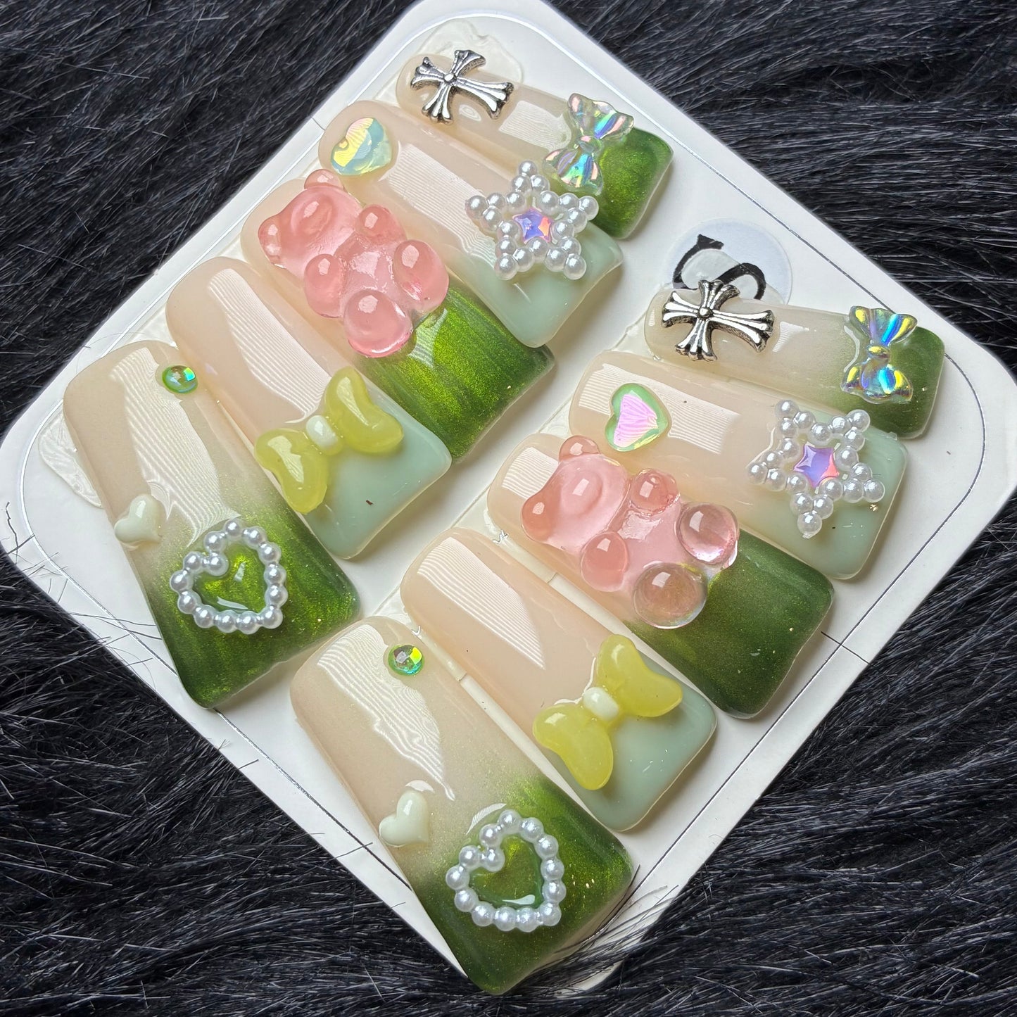 Press On Nails 10Pcs Code-Number (2000+) Easy Beauty Nepal