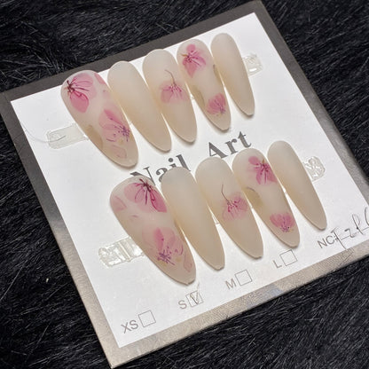 Press On Nails 10Pcs Code-F (100+) Easy Beauty Nepal