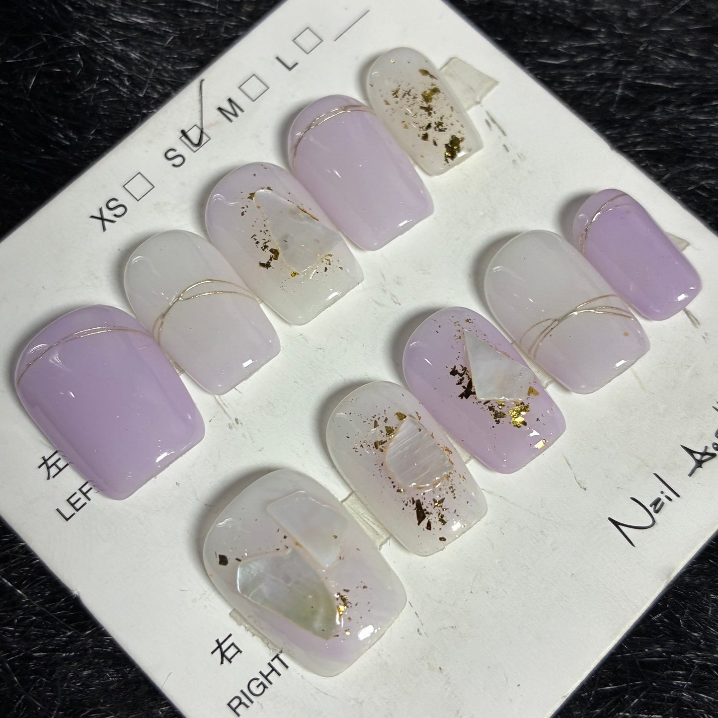 Press On Nails 10Pcs Code-S Easy Beauty Nepal