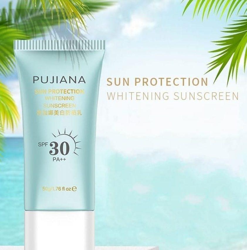 PUJIANA Sun Protection Whitening Sunscreen Mask Queen Nepal