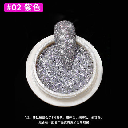 Glitter Nail Powder Magic Holographic Dust Mask Queen Nepal