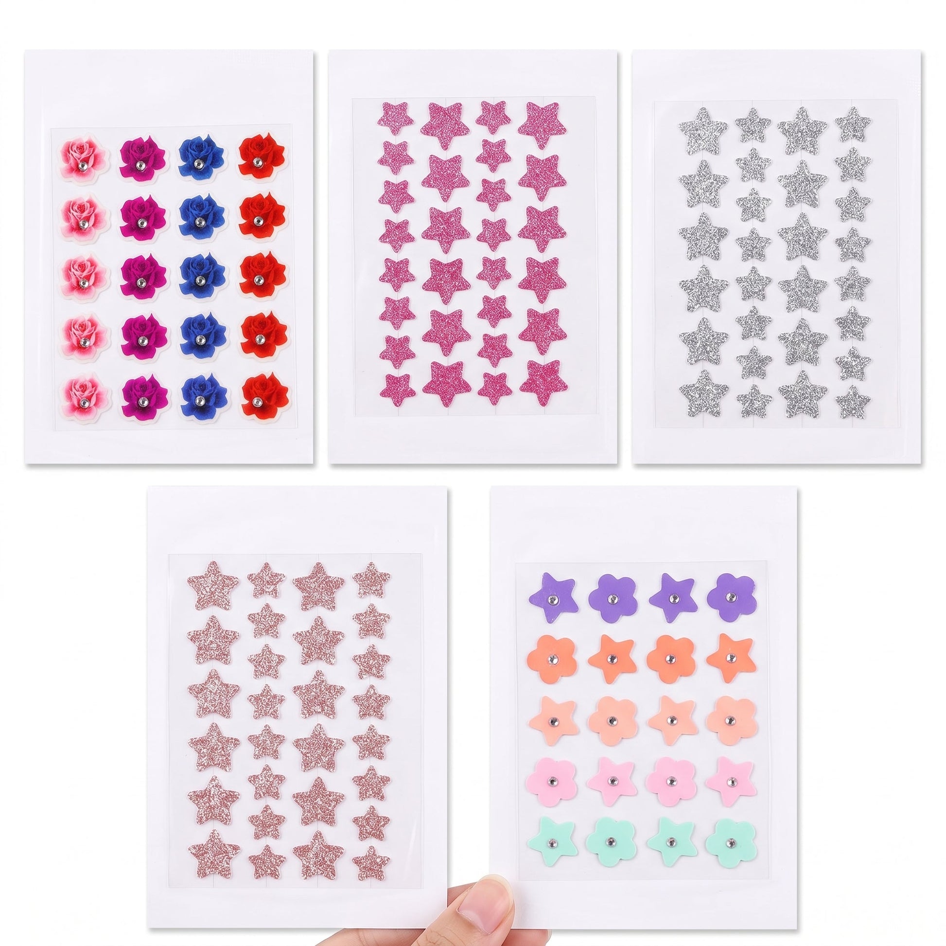 Pimple Patch With Rhinestone (124 Counts) Easy Beauty Nepal