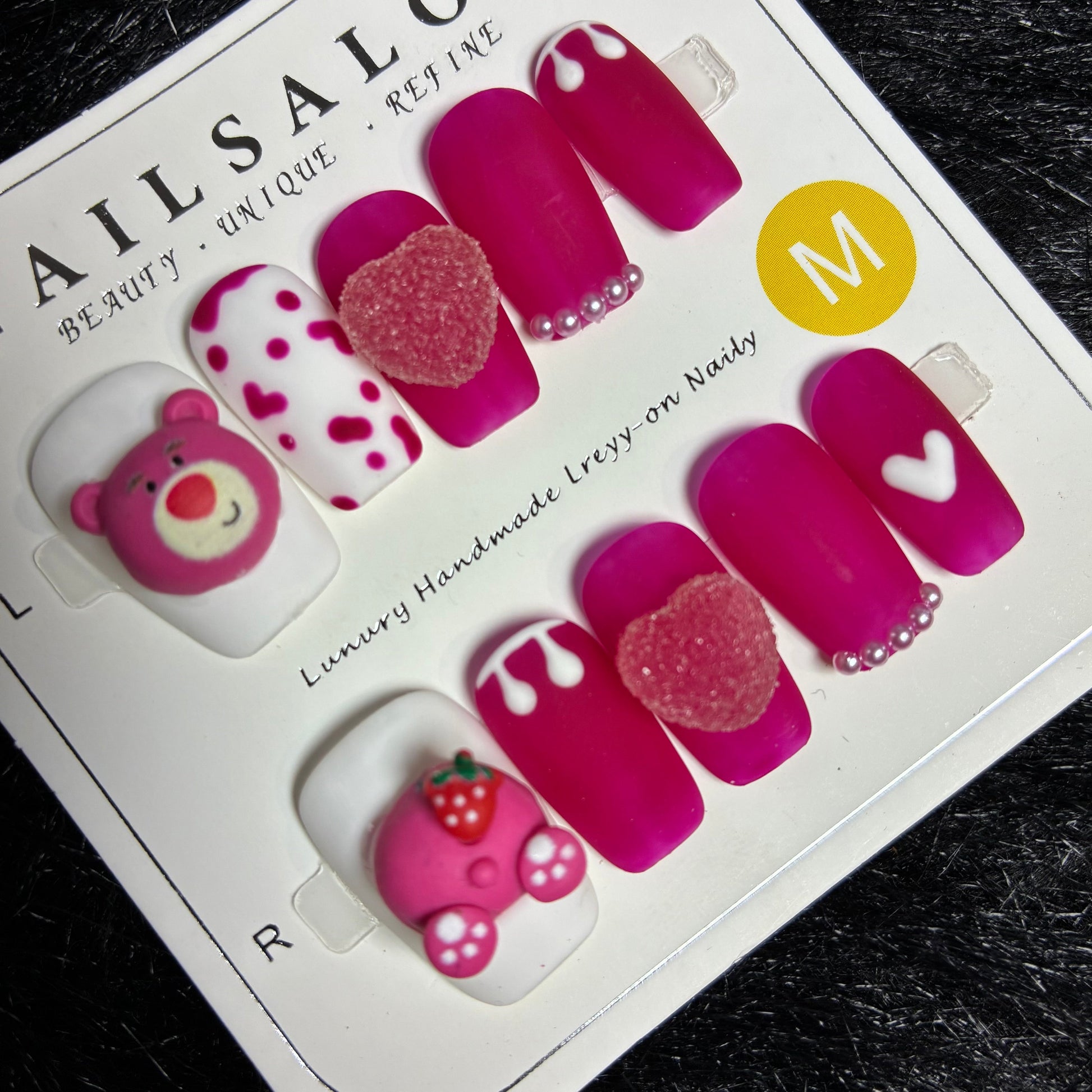 Press On Nails 10Pcs Code-Number (000+) Easy Beauty Nepal