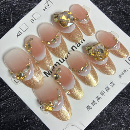 Press On Nails 10Pcs Code-L (060+) Easy Beauty Nepal