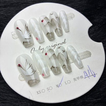 Press On Nails 10Pcs Code-MT Easy Beauty Nepal