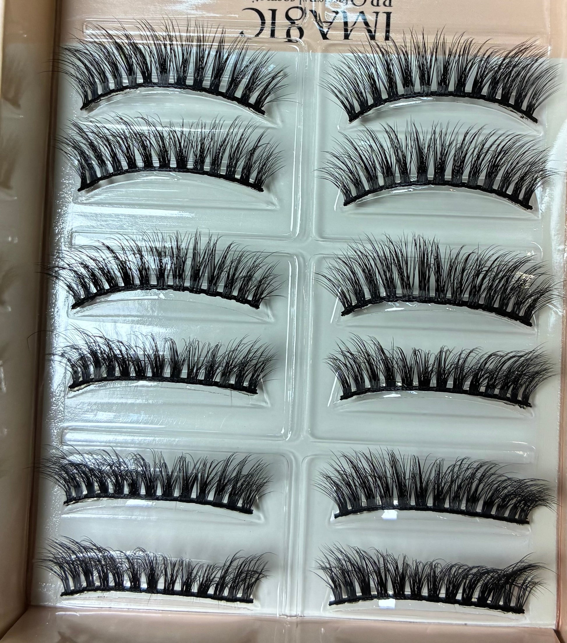 IMAGIC Professional Cosmetics Handmade 3D False Eyelashes Kit Easy Beauty Nepal