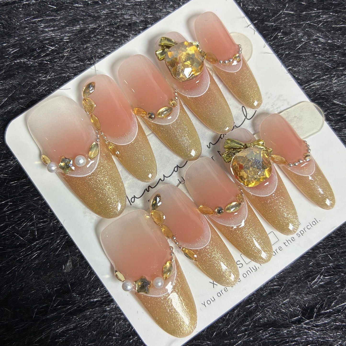 Press On Nails 10Pcs Code-L (060+) Easy Beauty Nepal