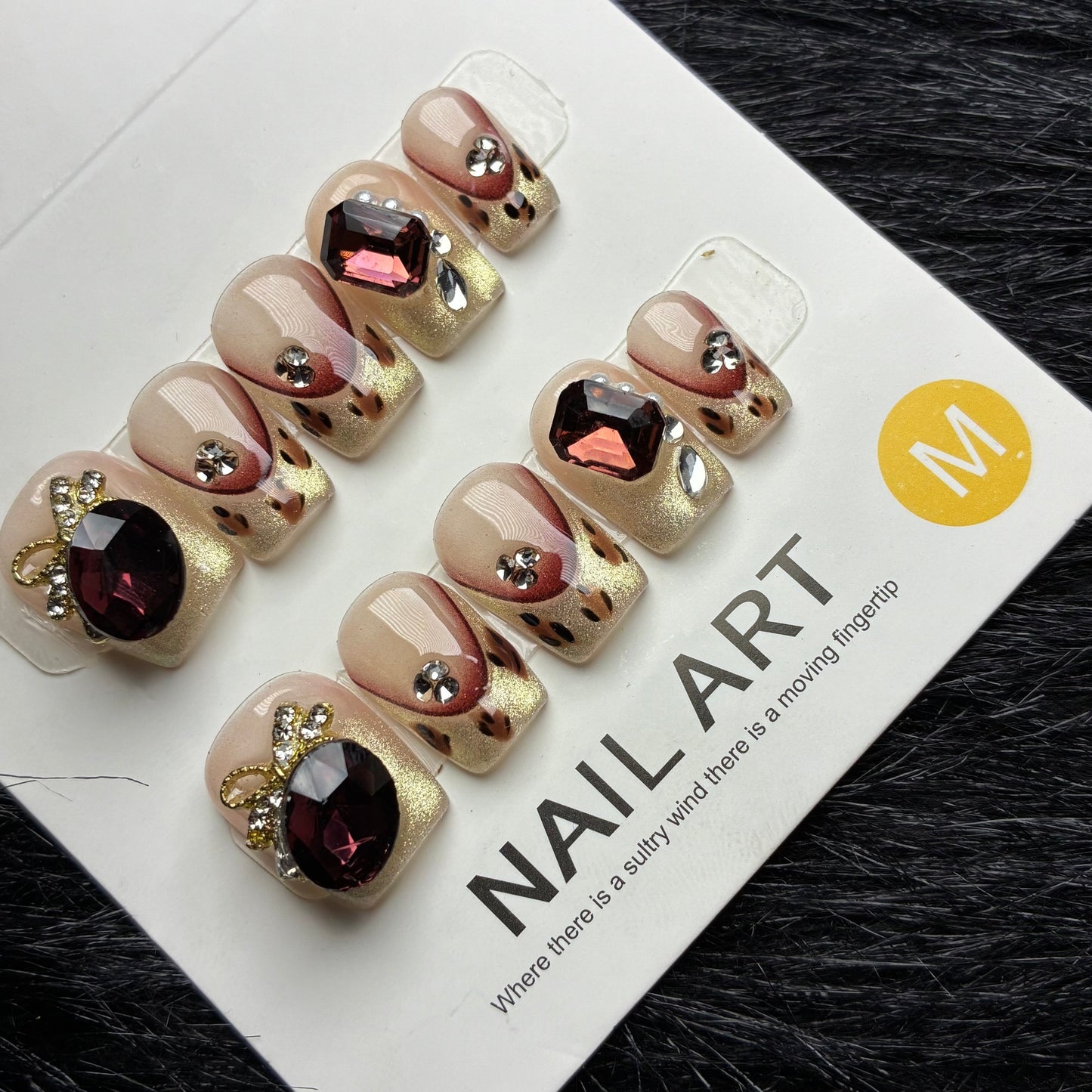 Press On Nails 10Pcs Code-Number (2000+) Easy Beauty Nepal