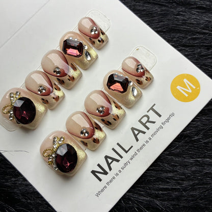 Press On Nails 10Pcs Code-Number (2000+) Easy Beauty Nepal